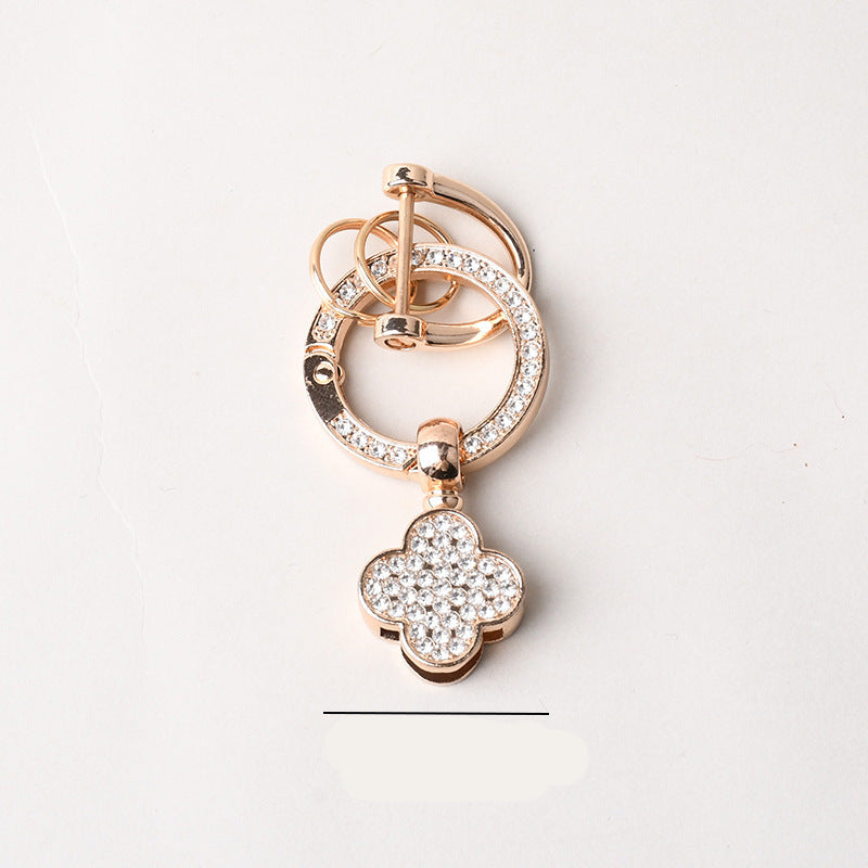 Wholesale Diamond DIY semi-finished keychain